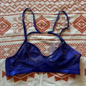 Savage X Fenty Small Purple Lace Bralette